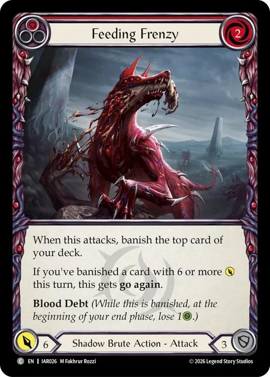 (Preorder) Feeding Frenzy (Red) [IAR]