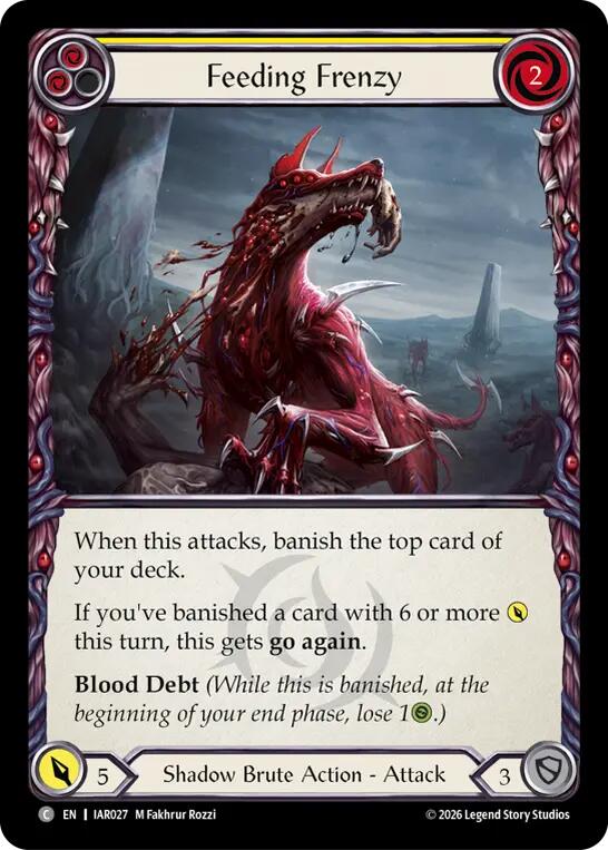 (Preorder) Feeding Frenzy (Yellow) [IAR]