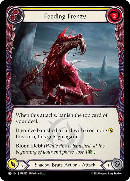 (Preorder) Feeding Frenzy (Yellow) [IAR]