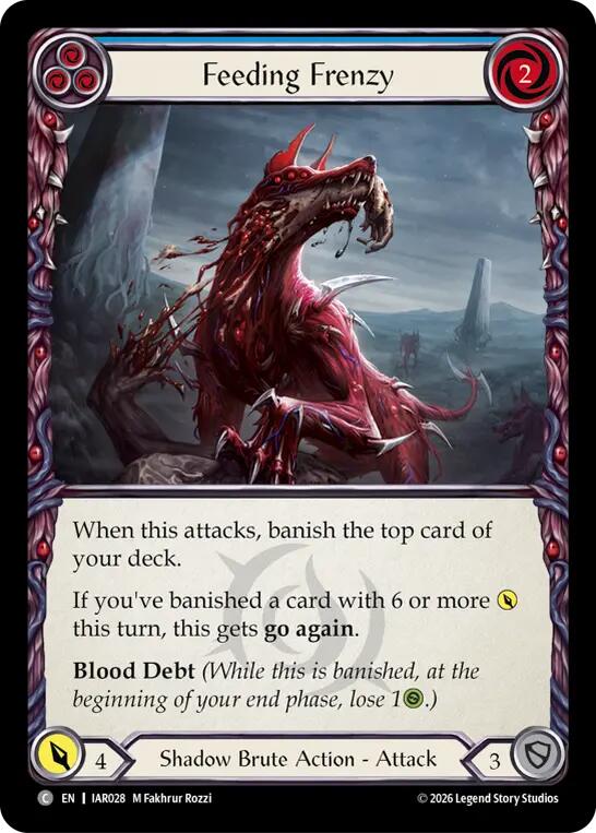 (Preorder) Feeding Frenzy (Blue) [IAR]