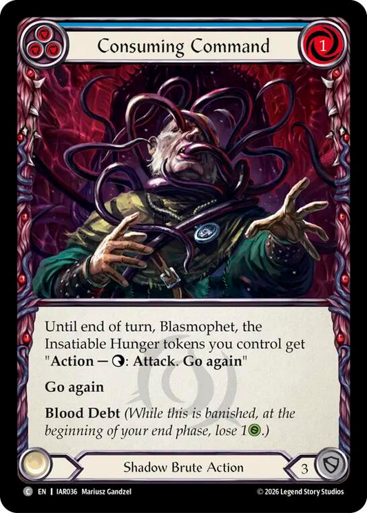 (Preorder) Consuming Command [IAR]