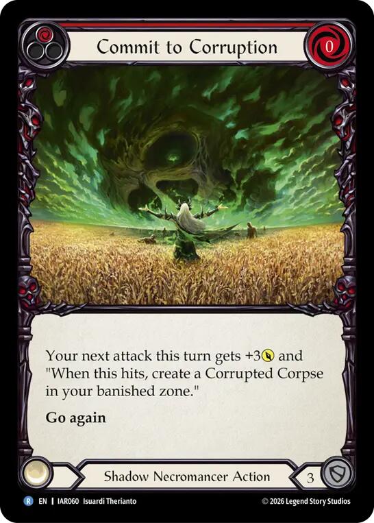 (Preorder) Commit to Corruption (Red) [IAR]