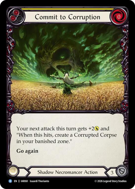 (Preorder) Commit to Corruption (Yellow) [IAR]