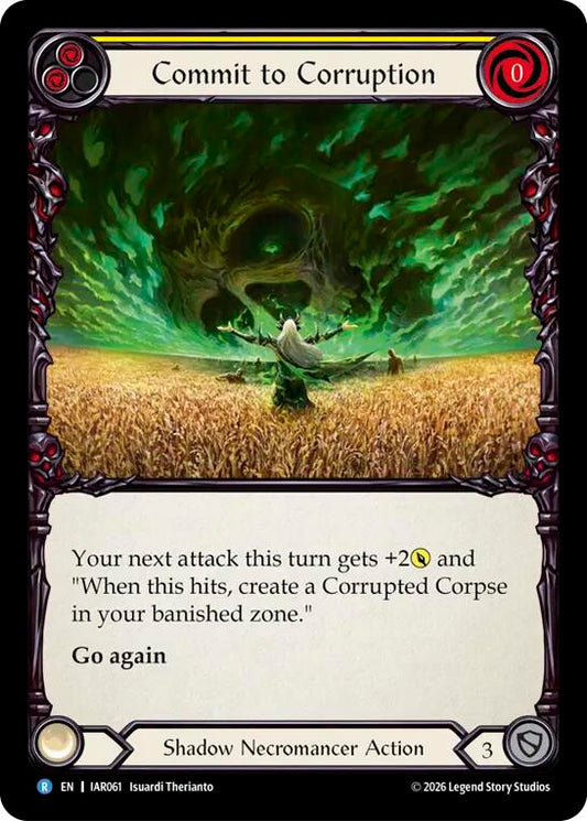 (Preorder) Commit to Corruption (Yellow) [IAR]