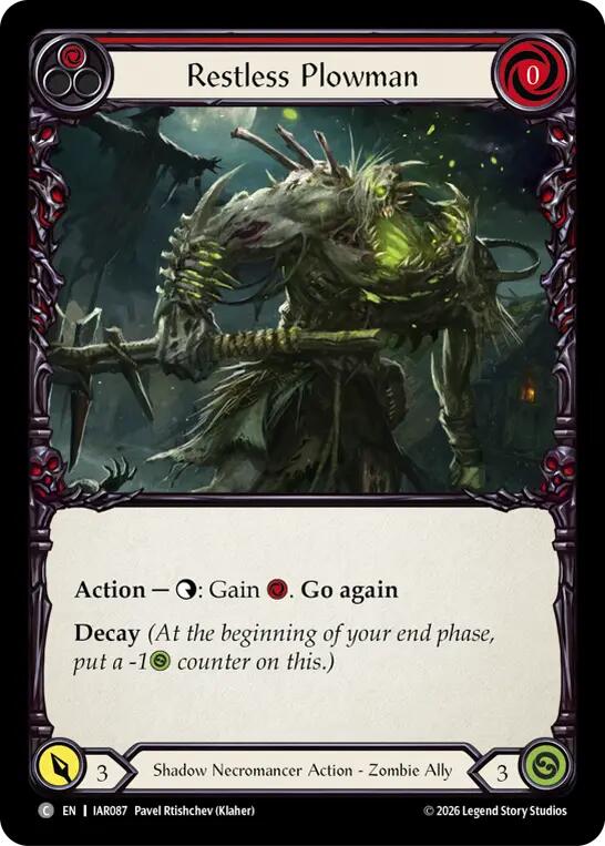(Preorder) Restless Plowman [IAR]