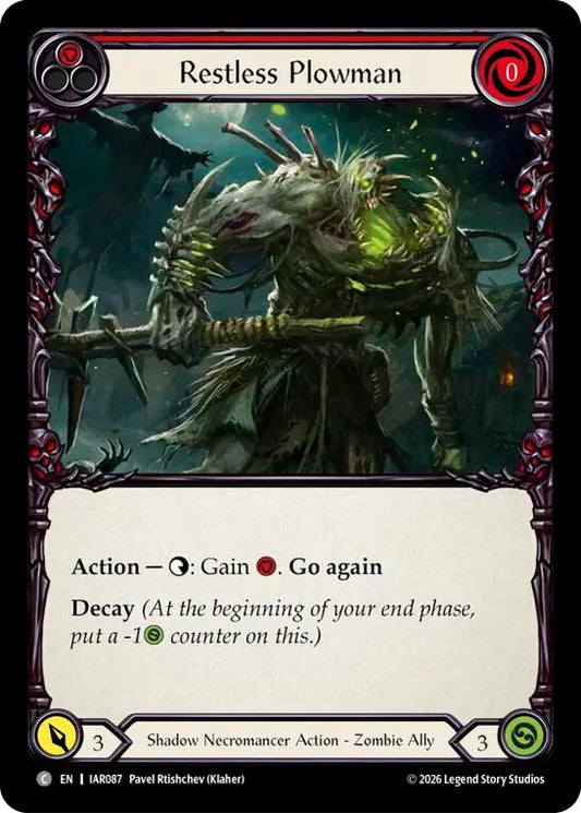 (Preorder) Restless Plowman [IAR]