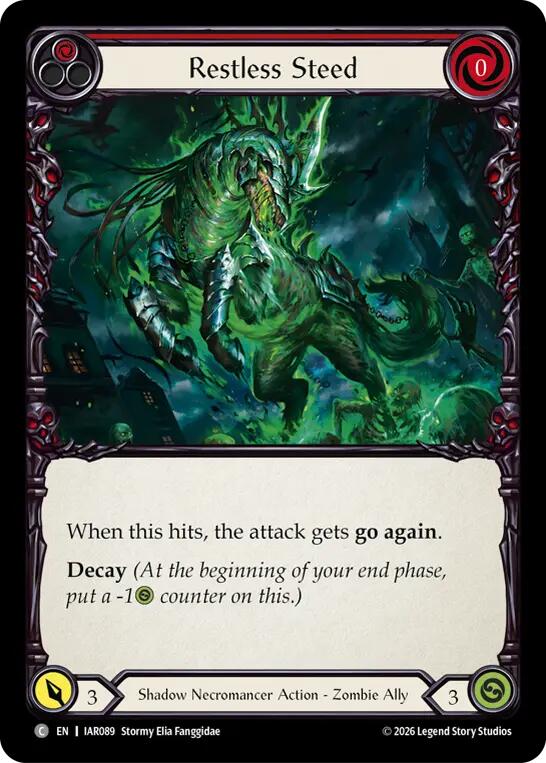 (Preorder) Restless Steed [IAR]