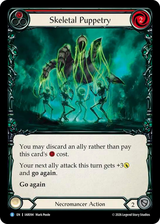 (Preorder) Skeletal Puppetry (Red) [IAR]