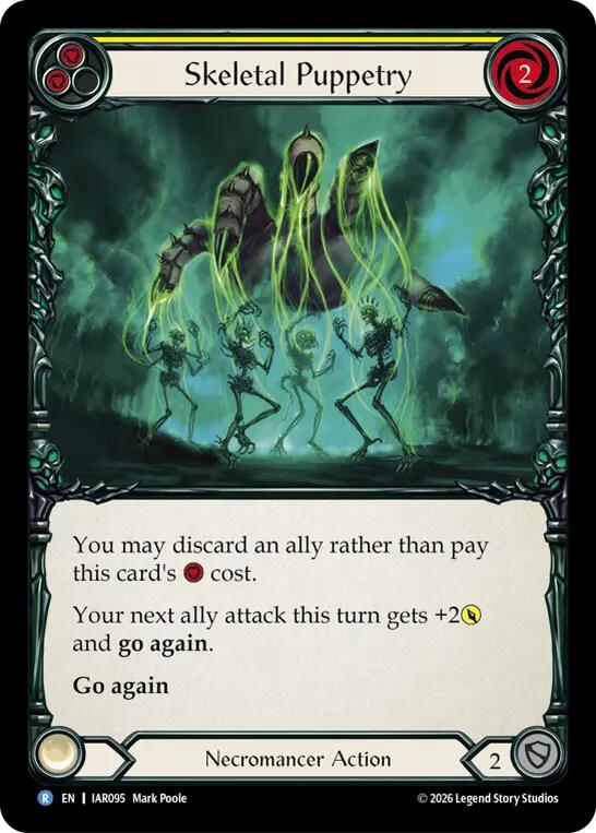 (Preorder) Skeletal Puppetry (Yellow) [IAR]