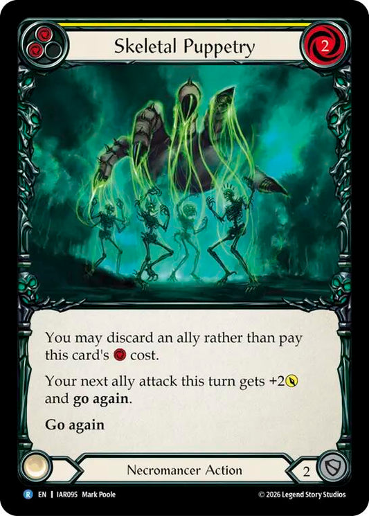 (Preorder) Skeletal Puppetry (Yellow) [IAR]