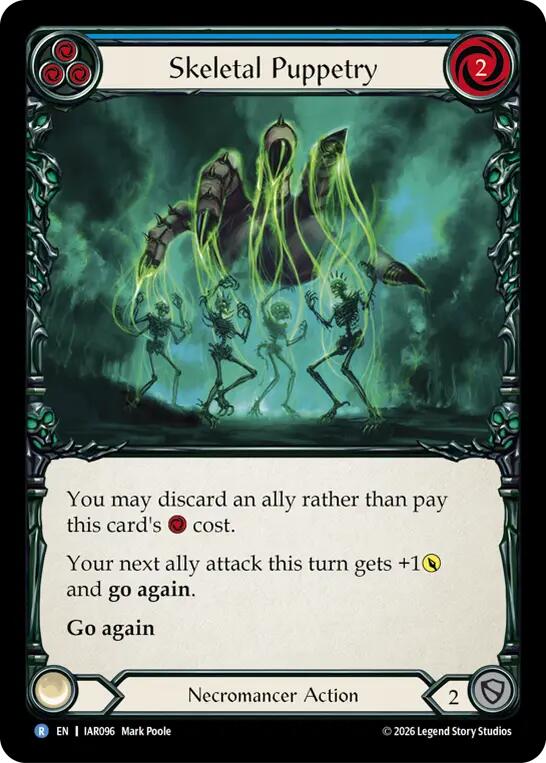 (Preorder) Skeletal Puppetry (Blue) [IAR]
