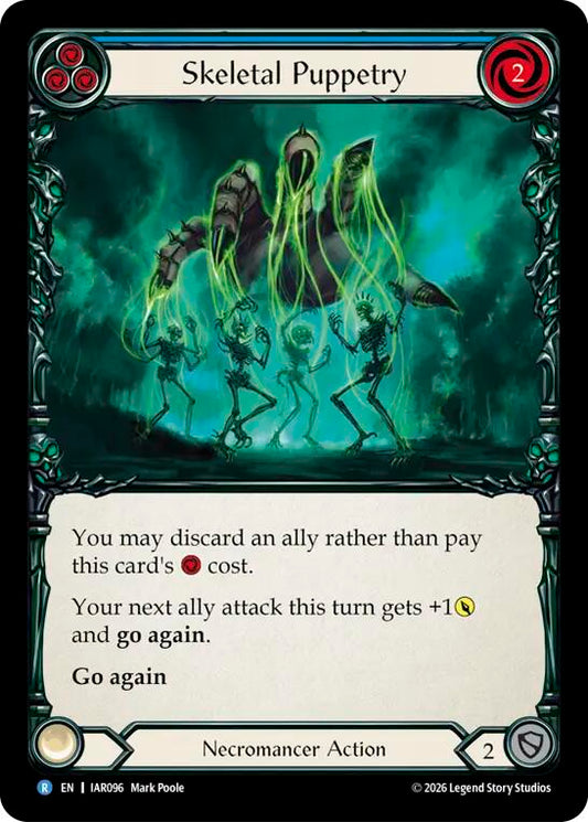 (Preorder) Skeletal Puppetry (Blue) [IAR]