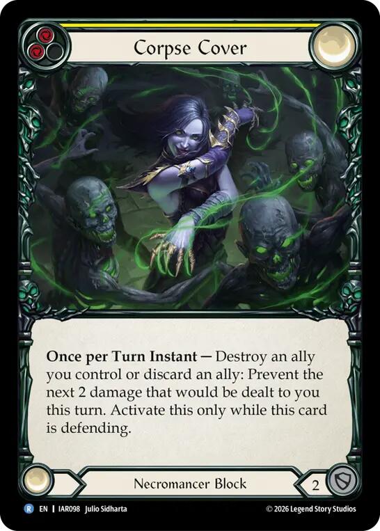 (Preorder) Corpse Cover (Yellow) [IAR]