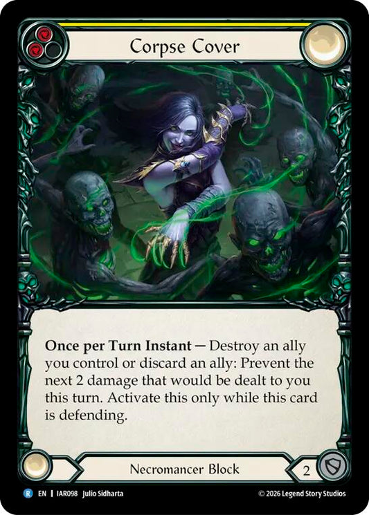 (Preorder) Corpse Cover (Yellow) [IAR]
