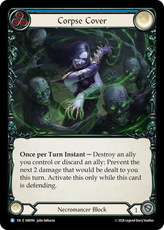 (Preorder) Corpse Cover (Blue) [IAR]