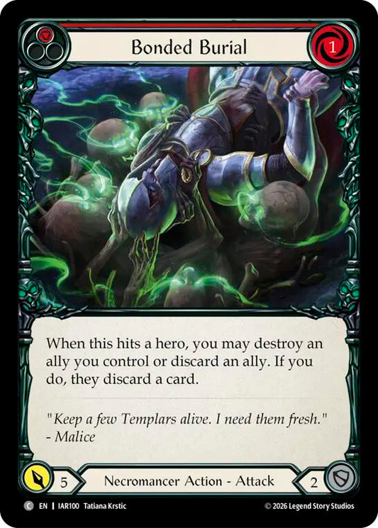 (Preorder) Bonded Burial (Red) [IAR]