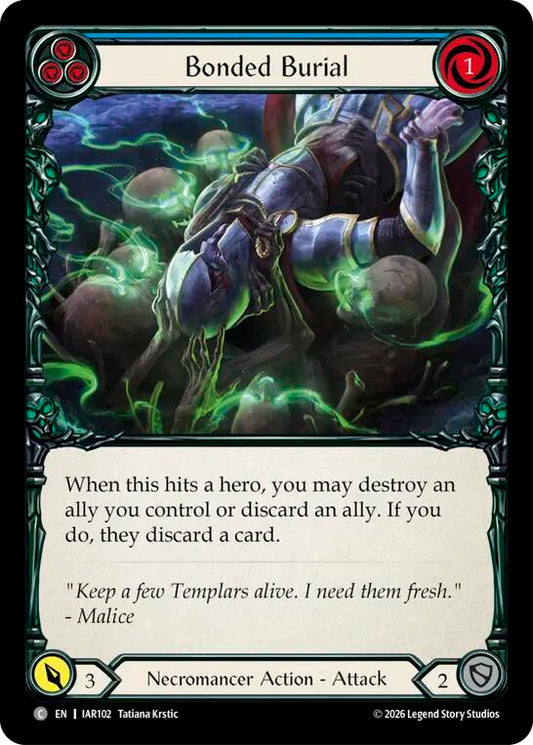 (Preorder) Bonded Burial (Blue) [IAR]