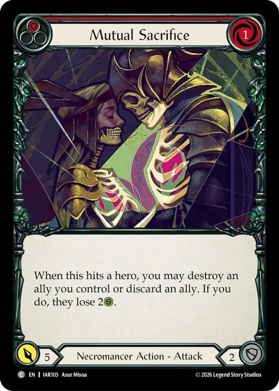 (Preorder) Mutual Sacrifice (Red) [IAR]