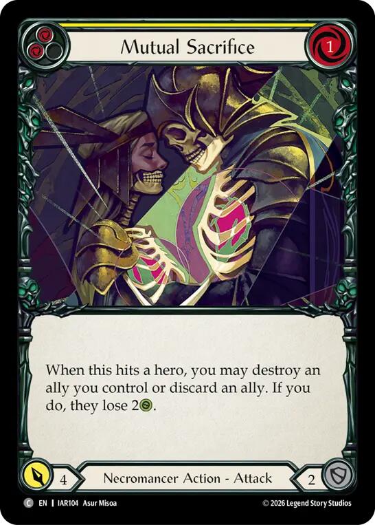 (Preorder) Mutual Sacrifice (Yellow) [IAR]