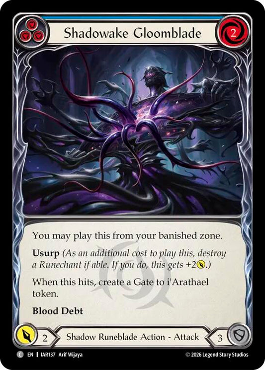 (Preorder) Shadowake Gloomblade (Blue) [IAR]