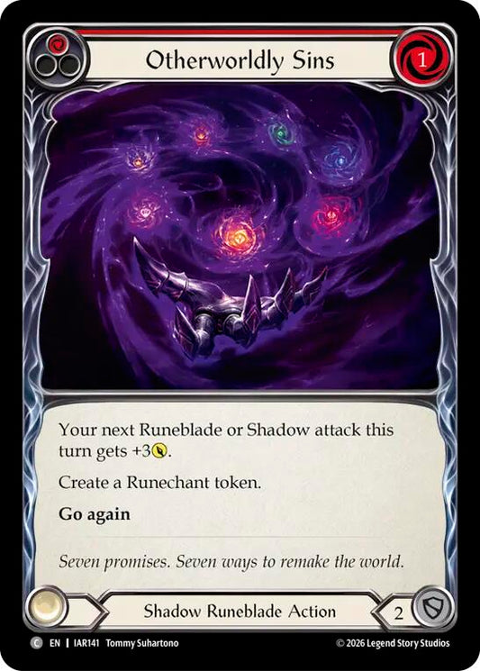 (Preorder) Otherworldly Sins (Red) [IAR]