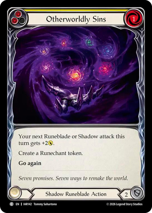 (Preorder) Otherworldly Sins (Yellow) [IAR]