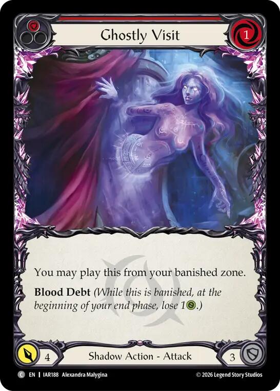 (Preorder) Ghostly Visit (Red) [IAR]