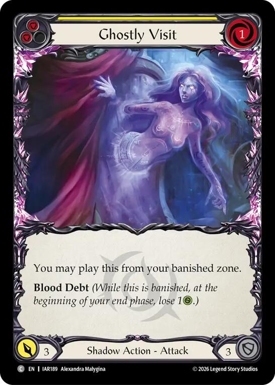 (Preorder) Ghostly Visit (Yellow) [IAR]