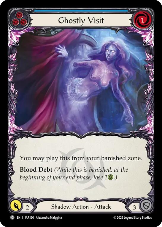 (Preorder) Ghostly Visit (Blue) [IAR]