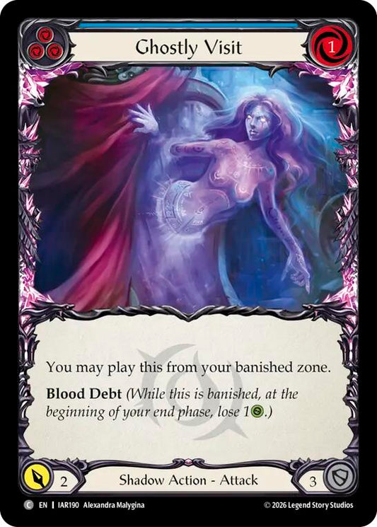 (Preorder) Ghostly Visit (Blue) [IAR]