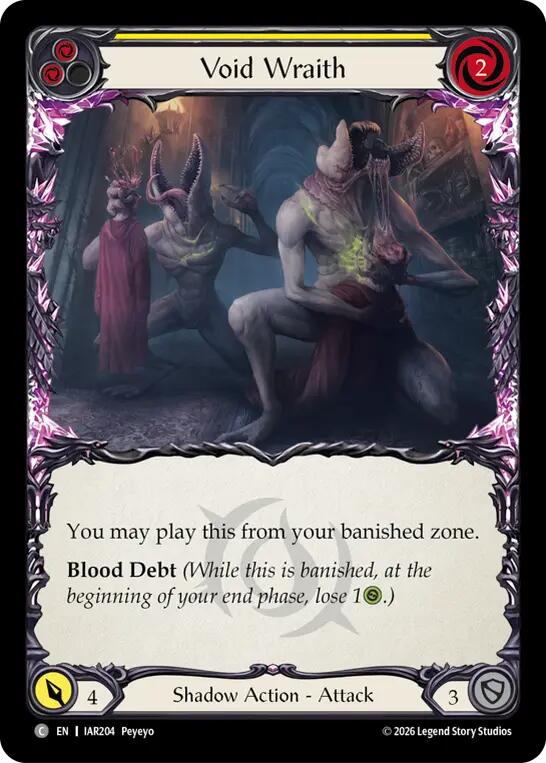 (Preorder) Void Wraith (Yellow) [IAR]