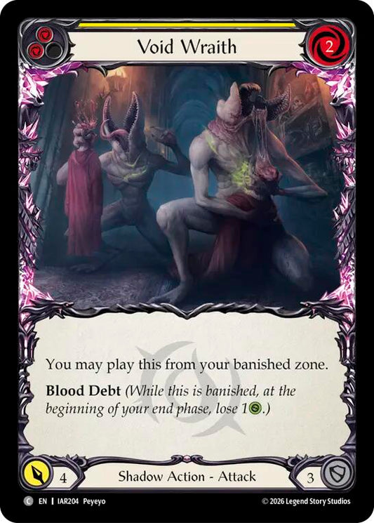 (Preorder) Void Wraith (Yellow) [IAR]