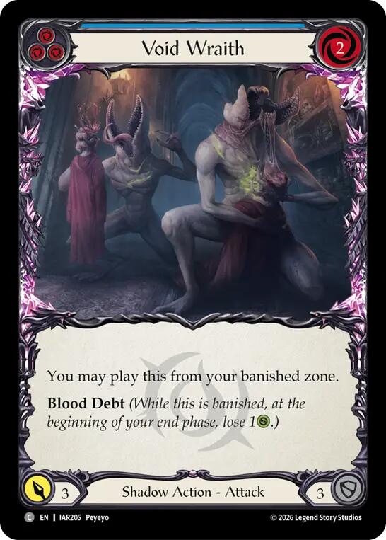 (Preorder) Void Wraith (Blue) [IAR]
