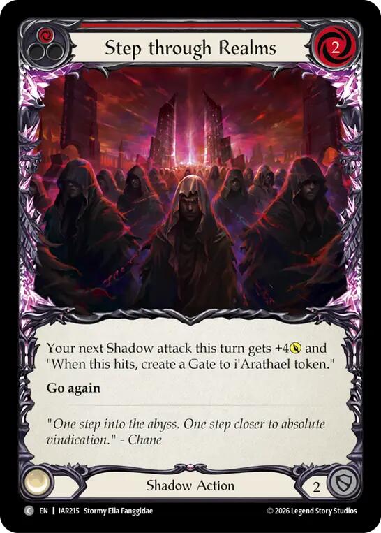 (Preorder) Step through Realms (Red) [IAR]