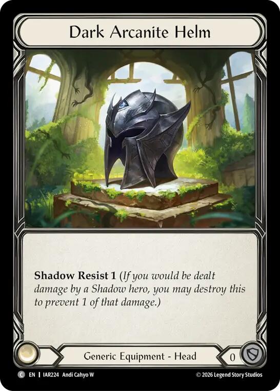 (Preorder) Dark Arcanite Helm [IAR]