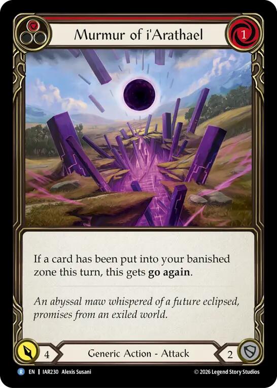 (Preorder) Murmur of i'Arathael [IAR]