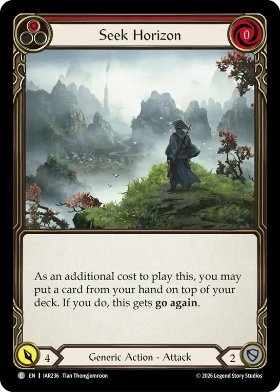 (Preorder) Seek Horizon (Red) [IAR]