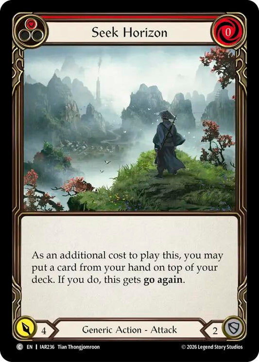 (Preorder) Seek Horizon (Red) [IAR]