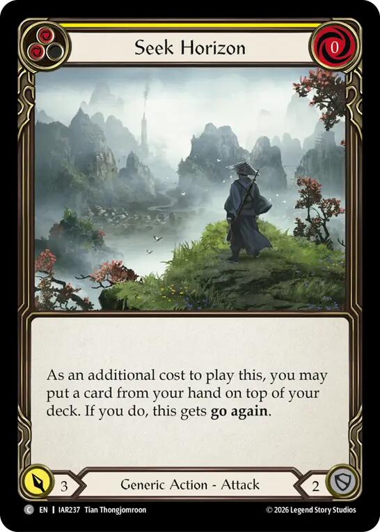 (Preorder) Seek Horizon (Yellow) [IAR]