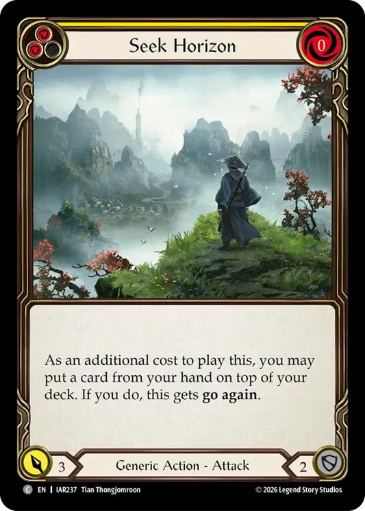 (Preorder) Seek Horizon (Yellow) [IAR]