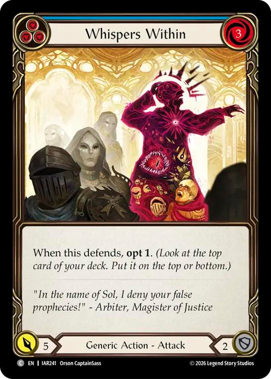 (Preorder) Whispers Within (Blue) [IAR]