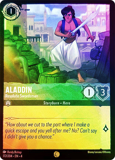 Aladdin - Resolute Swordsman
