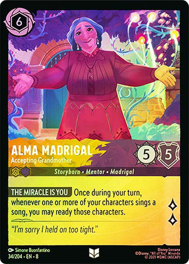 Alma Madrigal - Accepting Grandmother