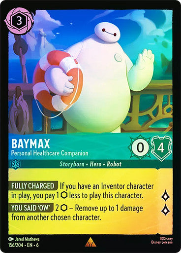 [CF]Baymax - Personal Healthcare Companion