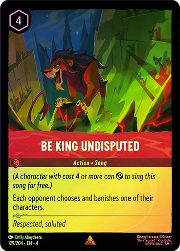 Be King Undisputed