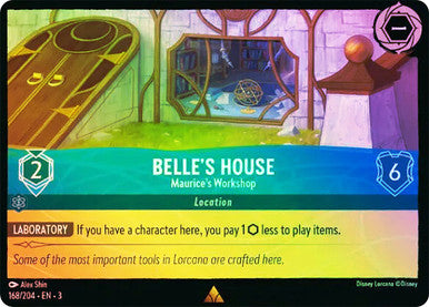 Belle's House - Maurice's Workshop
