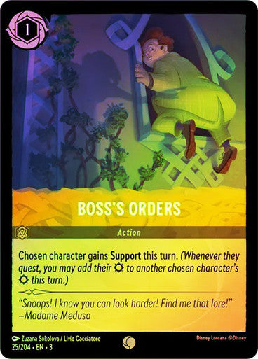 [CF]Boss's Orders