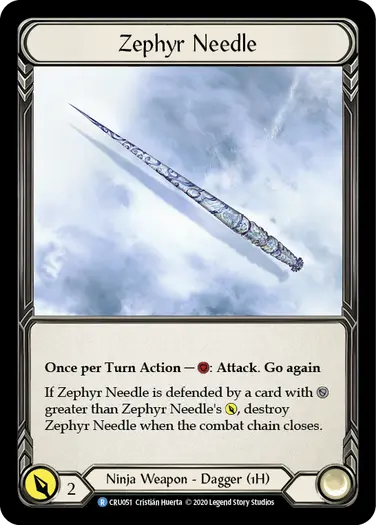 [CF]Zephyr Needle