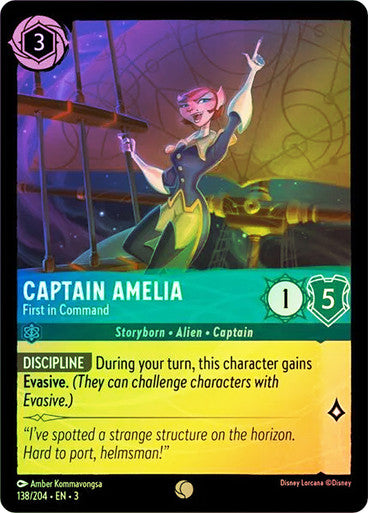 Captain Amelia - First in Command