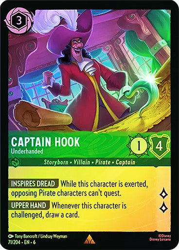 Captain Hook - Underhanded